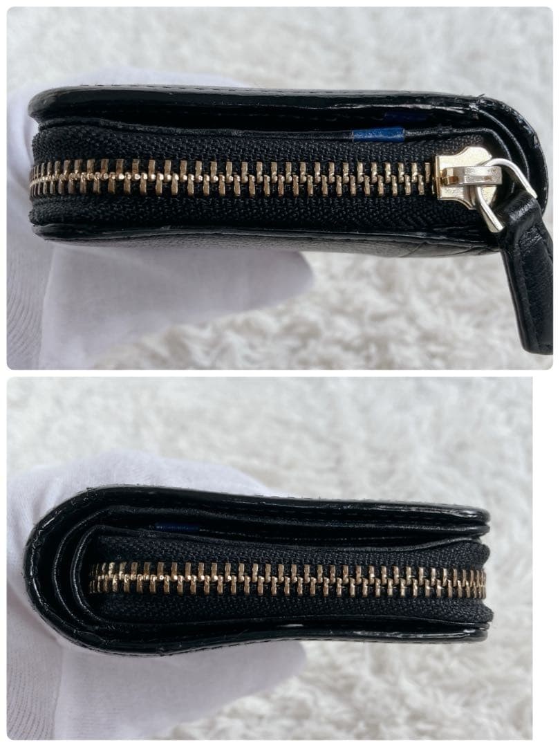 Paul Smith Angle Stripe Patchwork Leather Wallet … - image 5