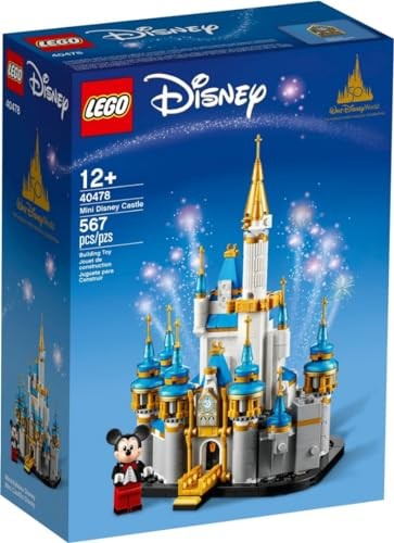 LEGO Disney Mini Castle 40478 Toy 567pcs Building Blocks Walt Disney World