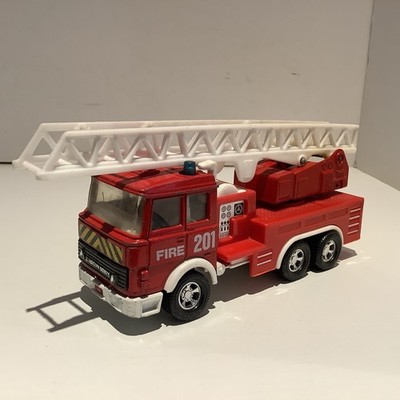 Vintage Matchbox Superkings Fire Engine Ladder Truck Marius Deutz K131 1988