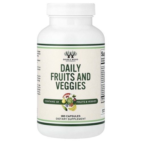 Daily Fruits And Veggies, 180 Capsules