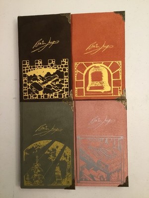 Brian Jacques, Redwall Series Books 6-9, Custom Bound in Suede, Bellmaker