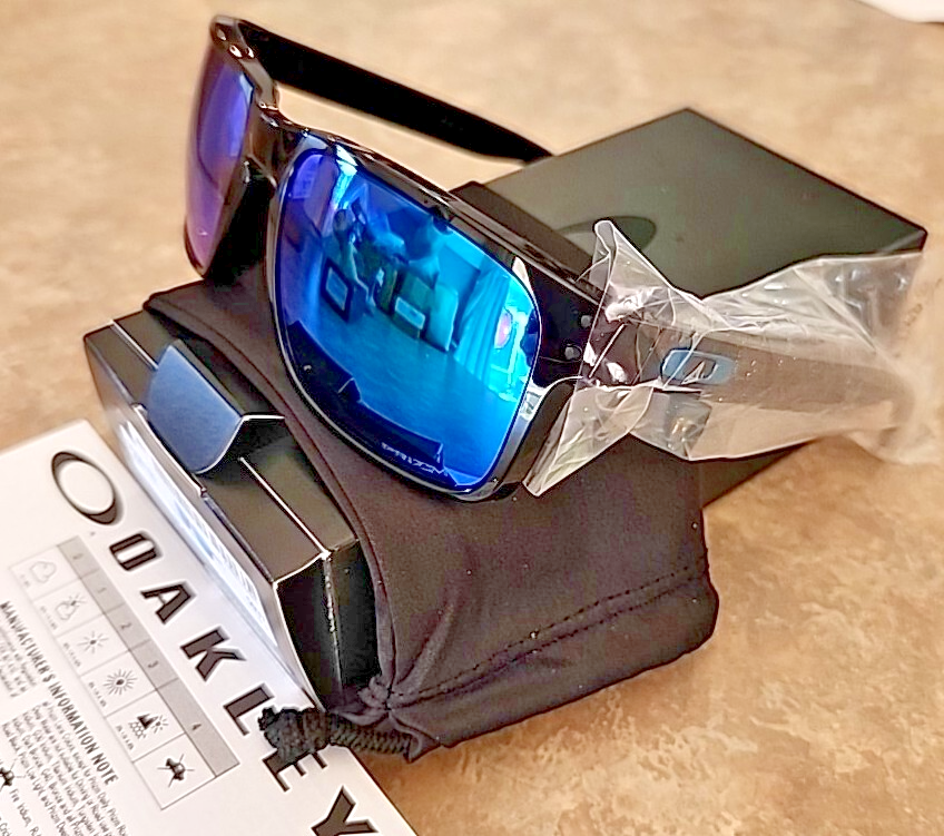🔥 [OO9102-F5] Genuine Oakley Holbrook Sunglasses Polished Black
