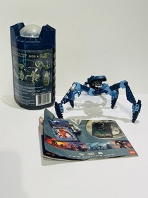 Lego Bionicle 2005 Visorak Boggarak (8743) Figure with Canister & Instructions