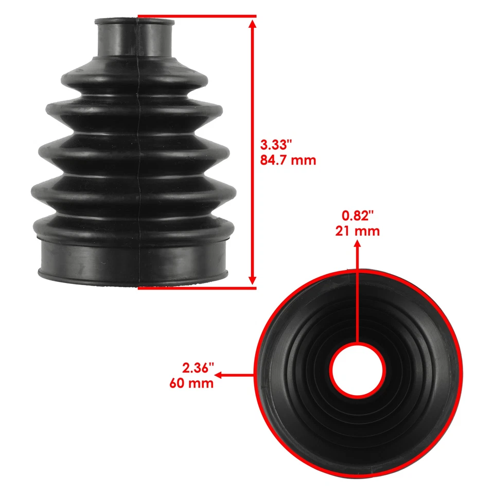 Kit de arranque CV interior exterior de 2 ejes delanteros para Kawasaki Brute Force 750 KVF750 2012-17 Foto 2 de 4