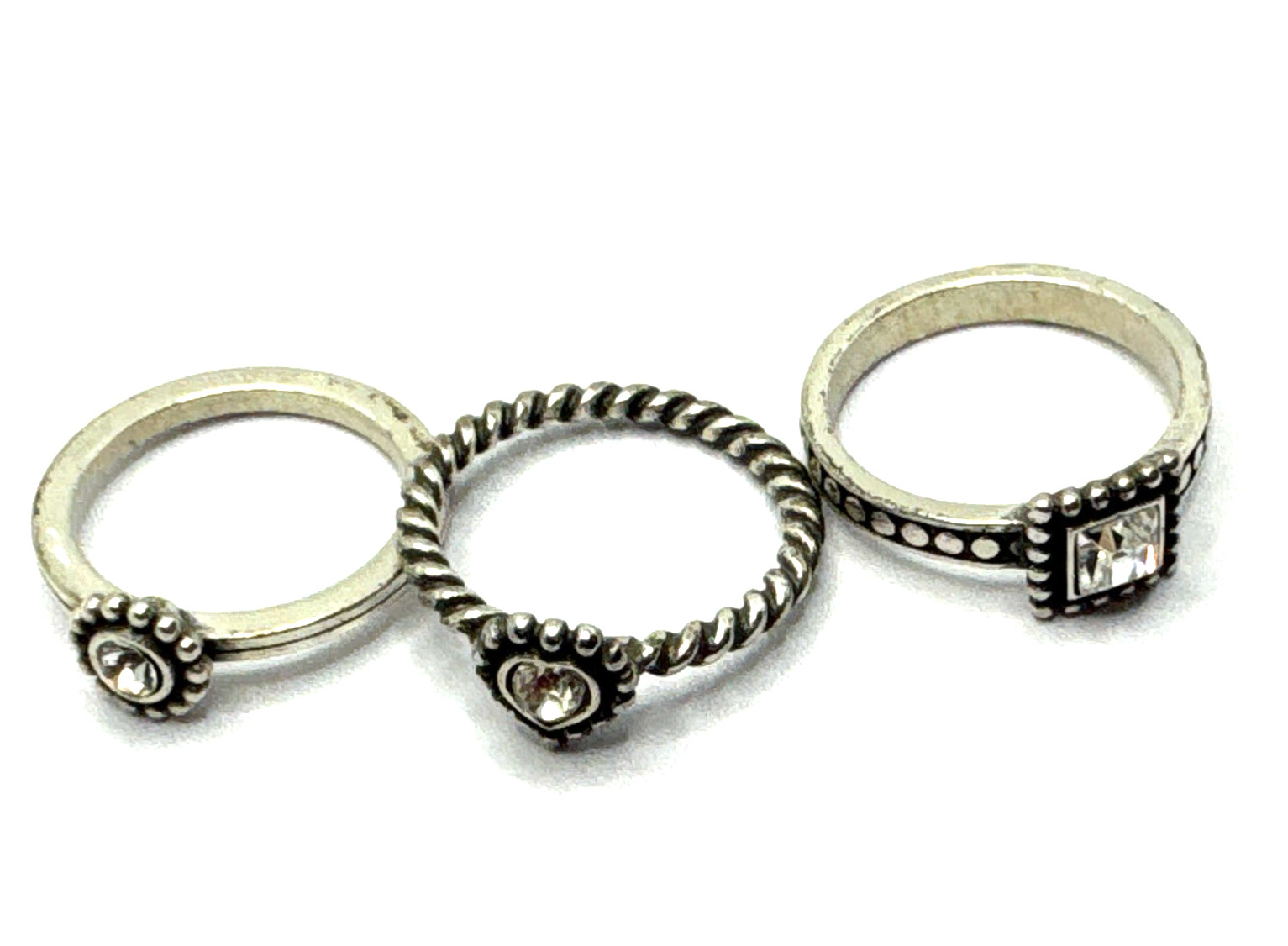 Brighton Monte Carlo Twinkle Stackable Thin Silve… - image 2