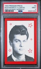 1993 Freedom Press High School Heroes #8 Tony Curtis PSA 9 MINT 1st Graded!