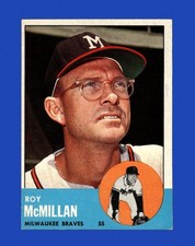 1963 Topps Set-Break #156 Roy Mcmillan EX-EXMINT *GMCARDS*