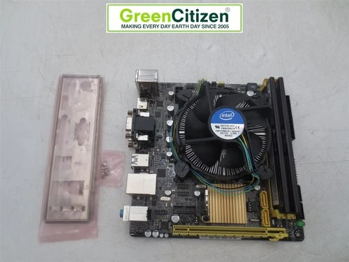 ASUS H81I-PLUS LGA1150 Mini-ITX Motherboard Core i5-4570 3.20GHz 4GB RAM