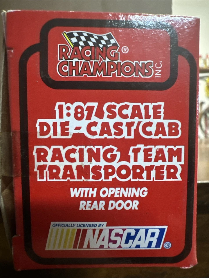 1993 Racing Champions Wood Racing 1:87 Die-Cast Cab Racing Team Transporter🔥 - Image 3 of 4