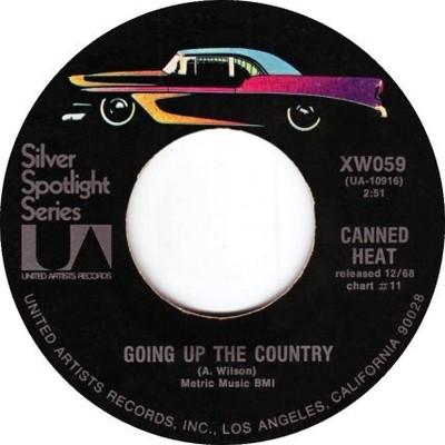 Canned Heat - Going Up The Country / Let's Work Together (7'', Single, Mono, S...