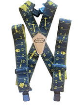 Men's MeloTough Suspenders Fully Elastic 2 inch Wide X back Heavy Duty Work Read
