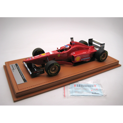 Ferrari F310 N.1 Winn.Italy Gp 1996 M.Schumacher + Driver 1:18 Tecnomodel Formul-image