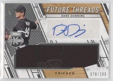 2019 Elite Extra Edition Future Threads Signatures Black Dane Dunning Auto 7l6