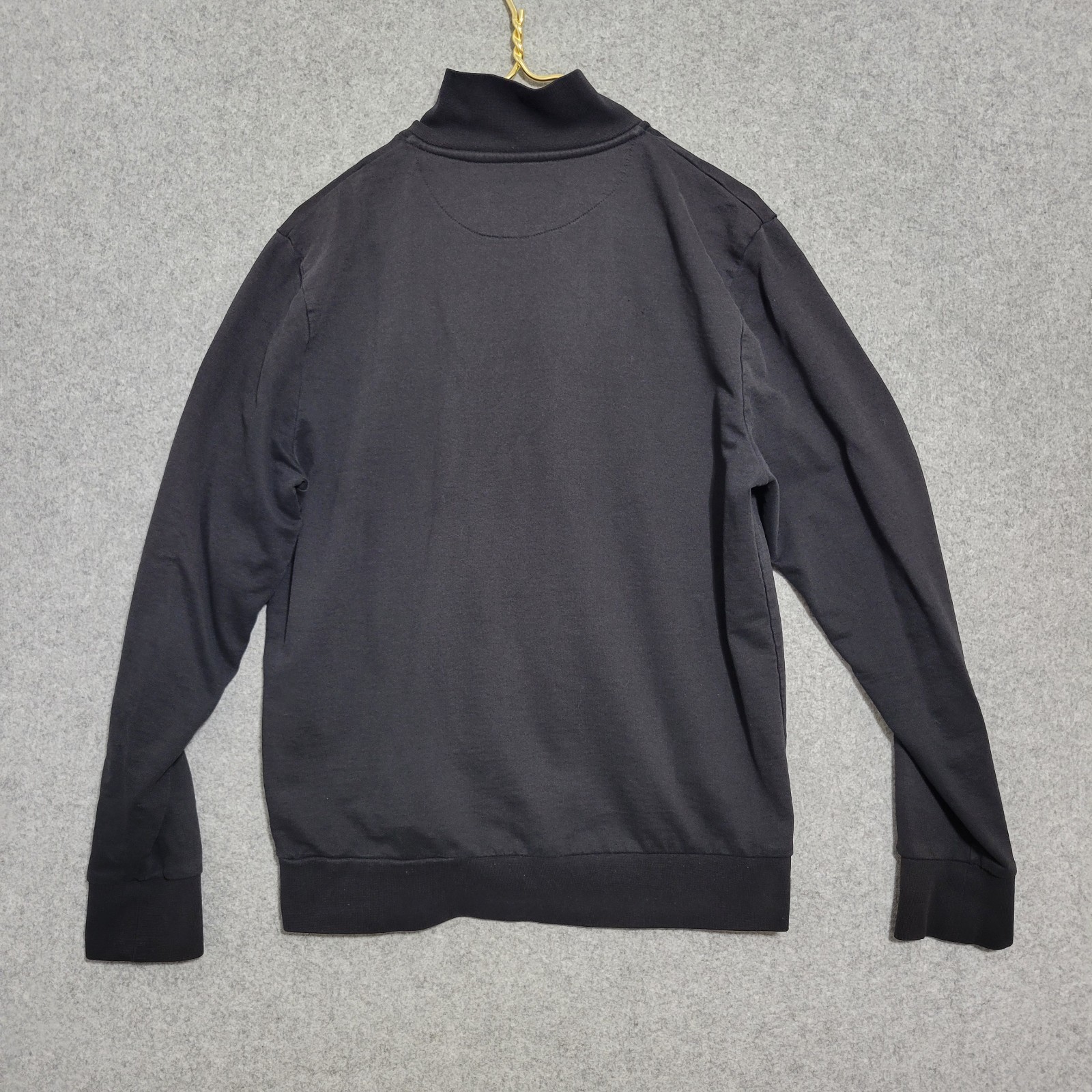 KAPPA Jacket Men Extra Large Black Solid Full Zip… - image 2