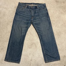 Levi's Men's 559 Jeans 42x30 Relaxed Straight Fit Medium Wash Blue Denim Cotton