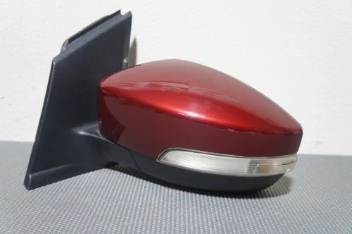 2017-2019 FORD ESCAPE DRIVER SIDE LEFT POWER SIDE MIRROR BLIND SPOT RUBY RED