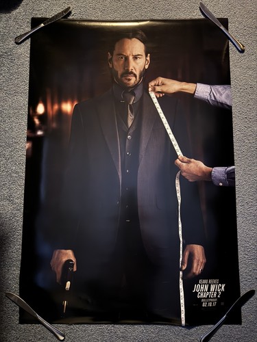 John Wick Chapter 2 2017 DS Original Movie Poster 27x40