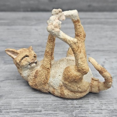 Country Artists ネコ　置物 Country Artists A Breed Apart TinkerbeMini Cat 3 Inch Resin