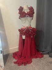 Handmade belly dance outfit