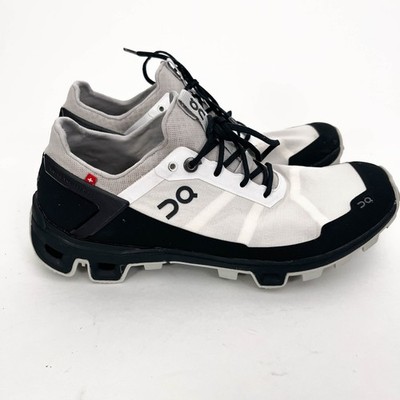 On Cloudventure Womens Trail Running Shoes US 7.5 Sneakers White/Black