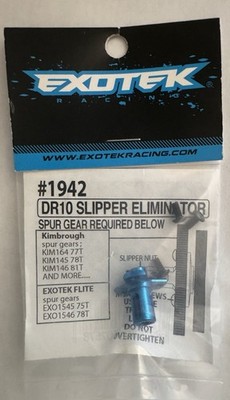 Exotek DR10/DB10/SC10 Eliminator Pro Spur Mount (Kimbrough/Exotek Spurs)