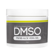 DMSO 70/30 Gel 4 oz. 6 Pack Jar w/ Aloe Vera 99.995 Dimethyl Sulfoxide