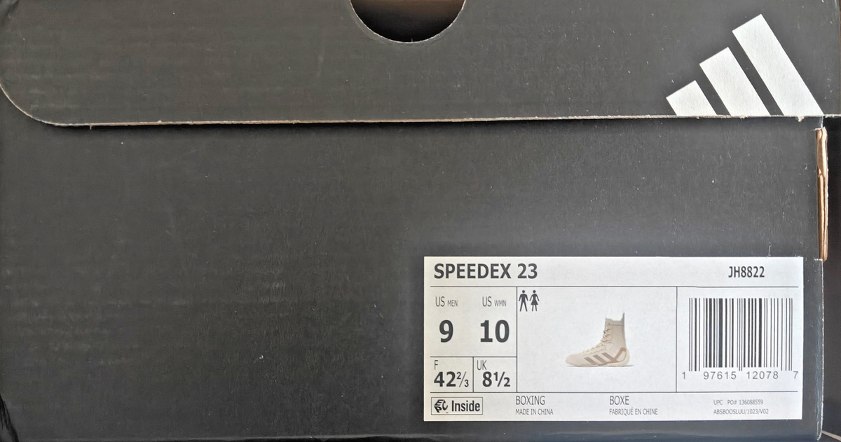 Adidas Boxing Speedex 23 High Top Men's Size 9 Shoes Off White Adidas Boxing Speedex 23 High Top Men's Size 9 Shoes Off White