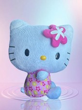 Hello Kitty 12  Plush Pink  Yellow Flower Dress 2012
