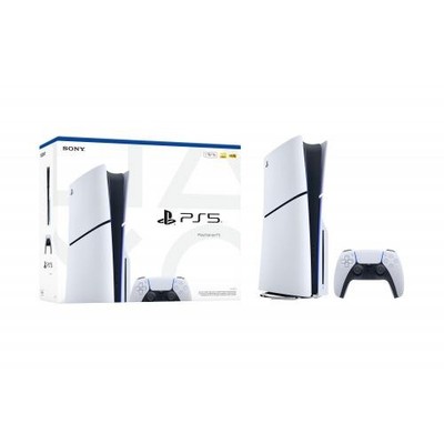 Open Box: PlayStation 5 Slim Console 1TB - Includes PS5 Console And DualSense Co