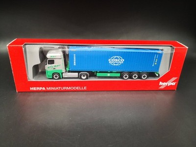 Herpa MB Actros Gigaspace ''EKB'' Cosco Container Sattelzug  *Vi1034-1-3030