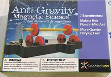 Discovery Toys Anti-Gravity Magnetic Science Kit - 7 Experiments in 1 Box New