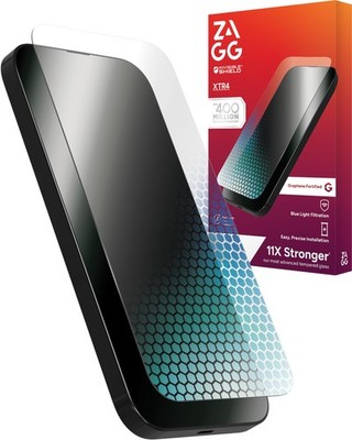 ZAGG XTR4 Screen Protector for iPhone 16 Pro - 11x Stronger Tempered Glass, B...