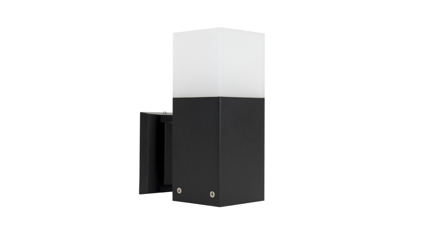 Cube CB-K BL Outdoor Wall Light, E27 Max 20W, Colour CB-K BL