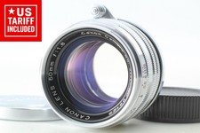 No Haze  N MINT  Canon 50mm f1.8 Slver LTM L39 Leica Screw Mount Lens From JAPAN