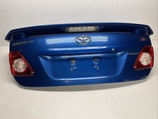 2009-2010 Toyota Corolla S Trunk Lid W Spoiler Taillights Oem