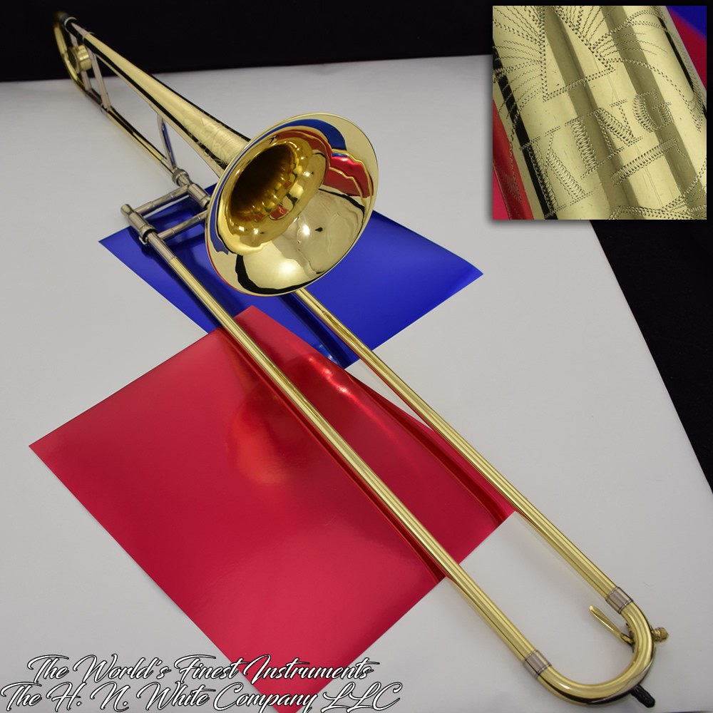 1938 Vintage King H. N. White 2B Liberty Trombone Wow SN:227307 | eBay