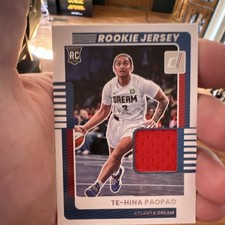 2025 Panini Donruss WNBA Rated Rookie Te-Hina Paopao #91 Atlanta Dream