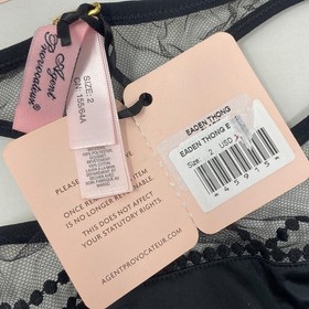 Agent Provocateur Eaden Black Set 3/2 NWT