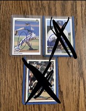 David Cone autograph baseball card, pick which one you want 