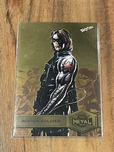 2021 Marvel Metal Universe Spider-Man WINTER SOLDIER #199 GOLD NM M
