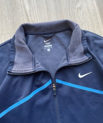 NIKE RF TENNIS JACKET SILVER USED品 裏起毛 NIKE RF TENNIS JACKET SILVER USED品 裏起毛 ウェア