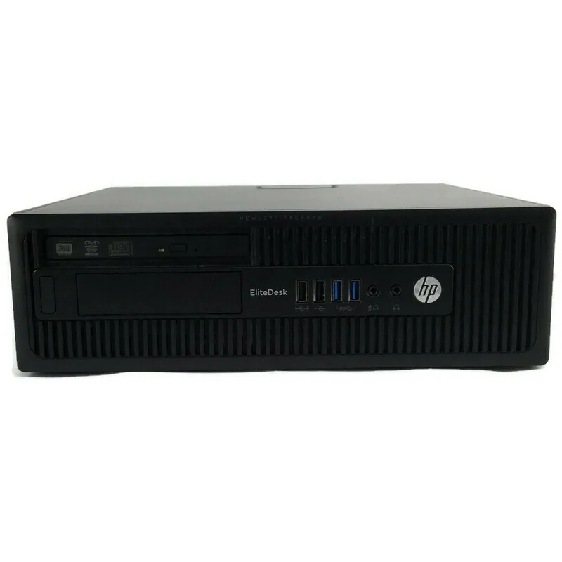 HP EliteDesk 705 G1 SFF Desktop QC A8 Pro 7600B 3.1GHz 16GB 128GB SSD - No  OS
