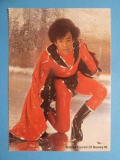 -ke- Bobby Farrell ( Boney M ) orig. Autogrammkarte (Unterschriften gedruckt)