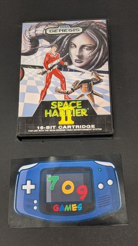 Jeu Space Harrier Sur SEGA Game Gear, PAL Complet CIB, Très Bon état