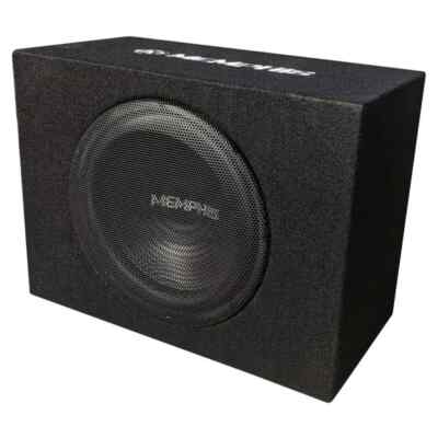 Memphis Audio SRX12SP Single 12'' Sealed Enclosed Powered Subwoofer