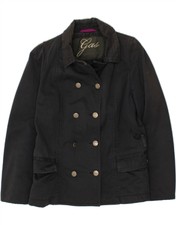 Gas Womens Pea Coat It 48 Xl Grey Cotton Bw15