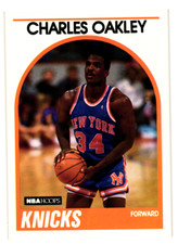 1989-90 NBA Hoops Basketball Card #213 Charles Oakley New York Knicks   