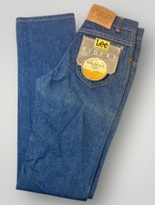 Vintage New With Tags Lee 1980s Straight Leg Student Regular Fit 26 x 32 Jeans