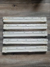 Epoxy Coated White Drawer Slides Kitchen Closet 5 Pair 19.5 Iniches