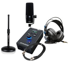 Presonus Vo-pd70-io44-k Microphone W/audio Interface, Stand, Headphones, Cable